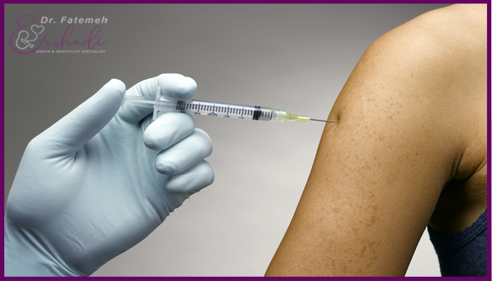 روش تزریق واکسن گارداسیل HPV