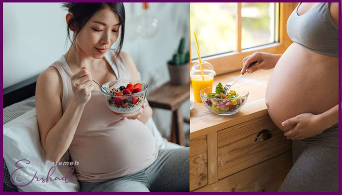 نقش تغذیه در دوران حاملگی