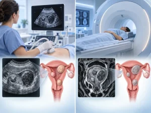 برای تشخیص فیبروم رحم سونوگرافی بهتر است یا MRI؟